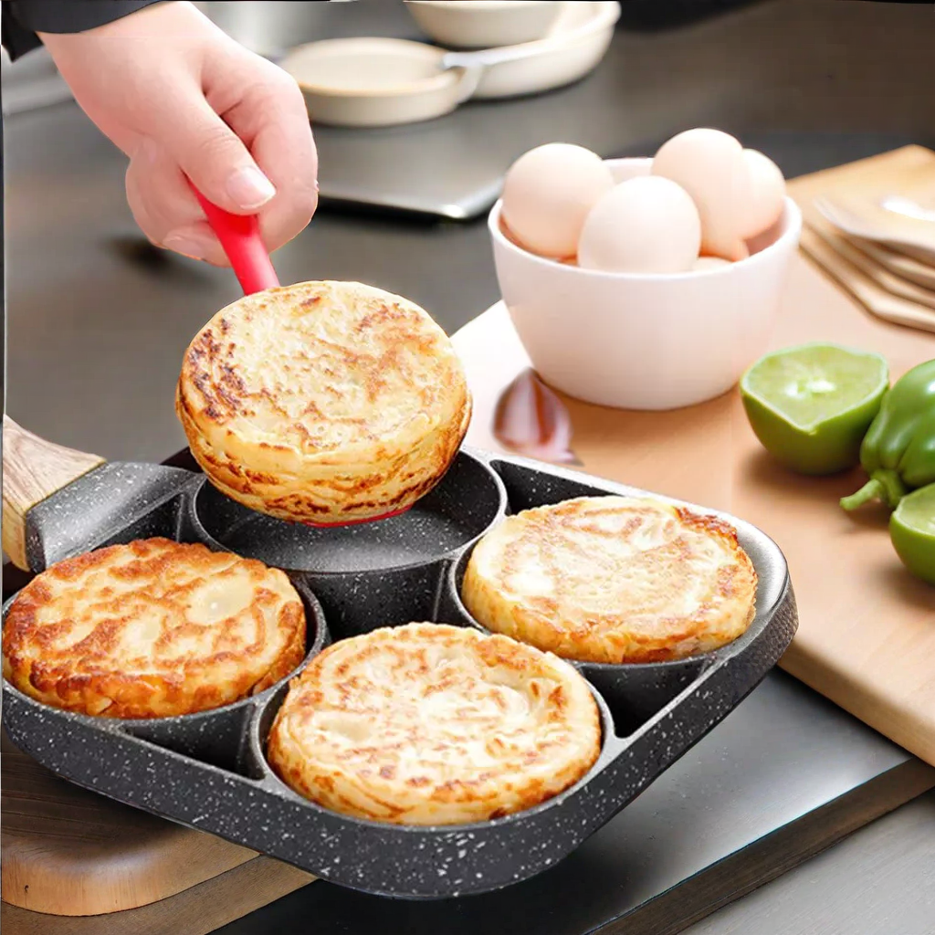 4 Hole Frying Pan Pot