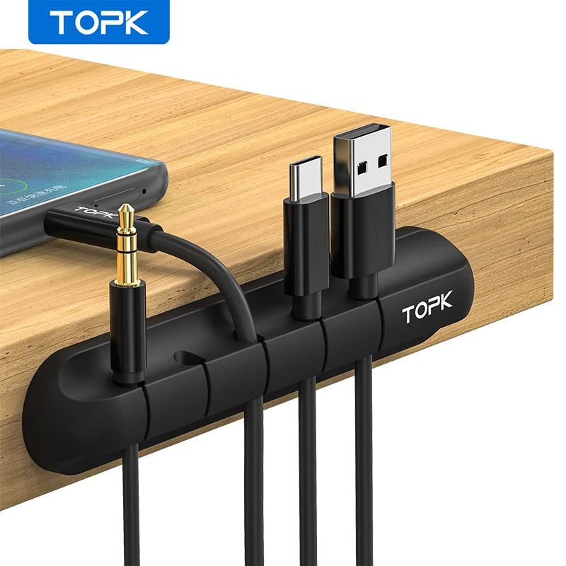 TOPK WireWrap: Sleek Cable Organization