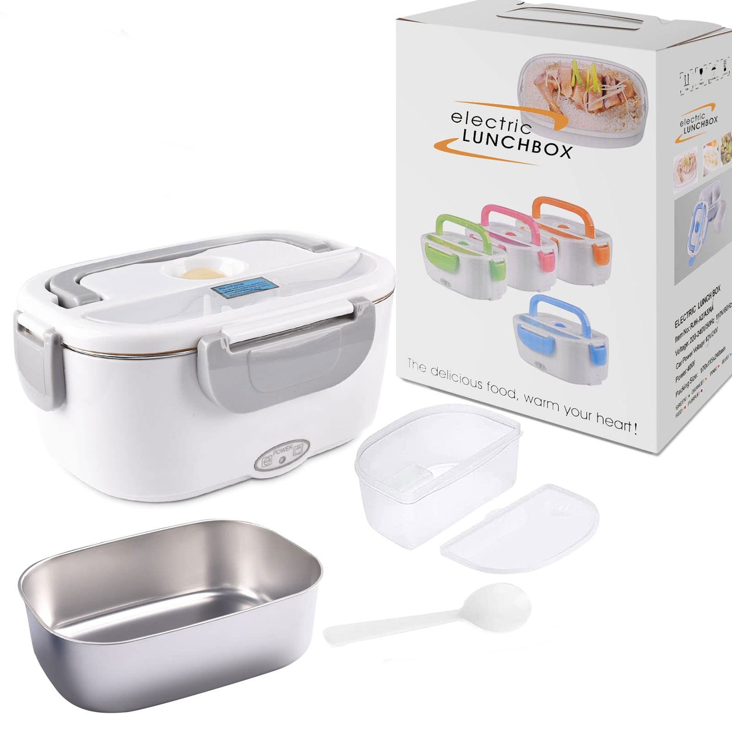 2-In-1 Electric Heating Lunch Box Car