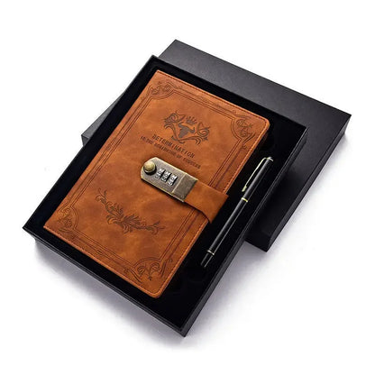 Secret Keeper Vintage Lock Journal