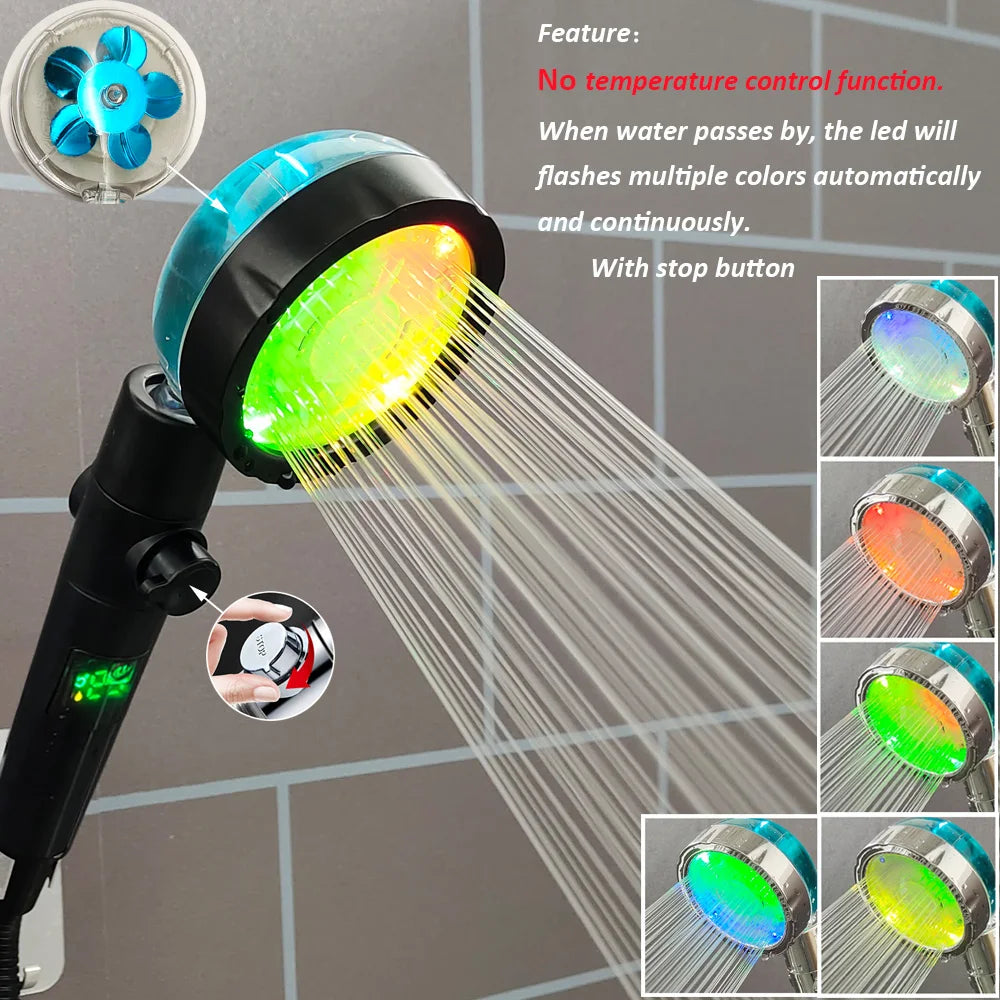 LumiSense™ Smart Shower Head