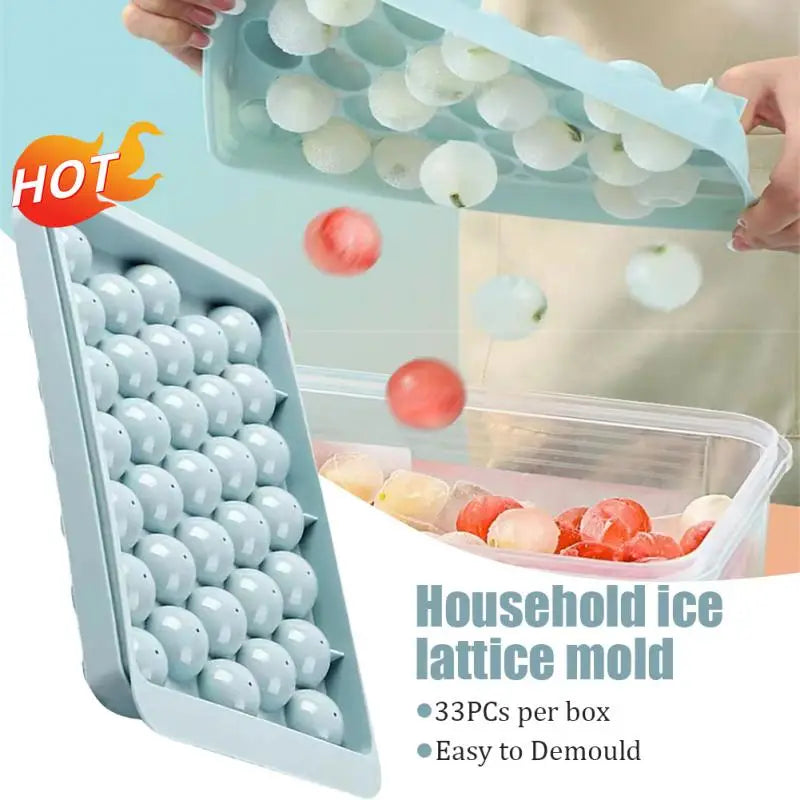 ChillSphere: Silicone Hockey Ice Mold Tray