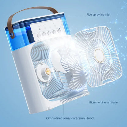 HydroBreeze: Portable 3-Speed Air Cooler