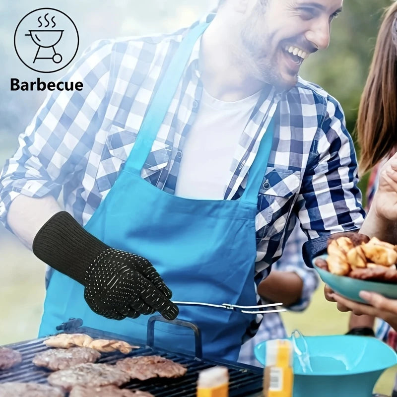 InfernoGuard BBQ Gloves: High-Temp Fireproof Mitts