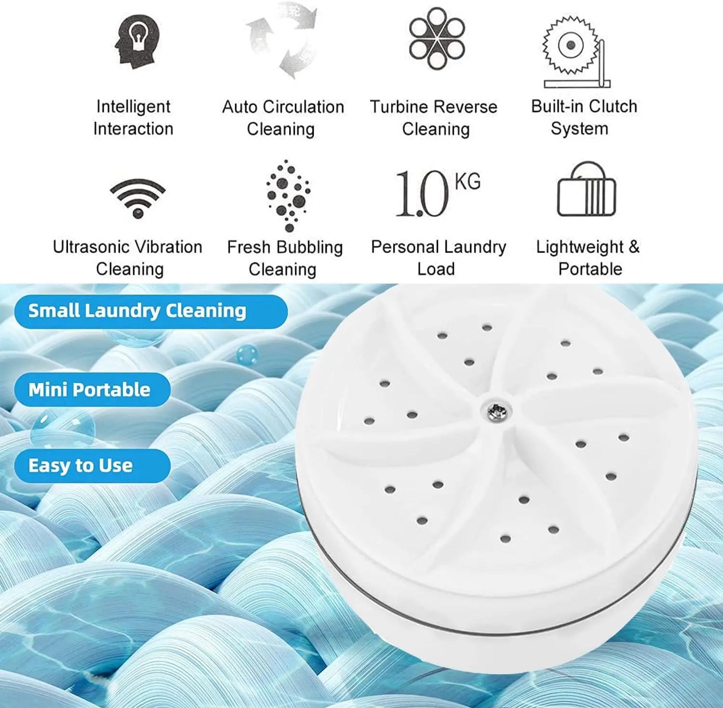 USB Mini Portable Washing Machine