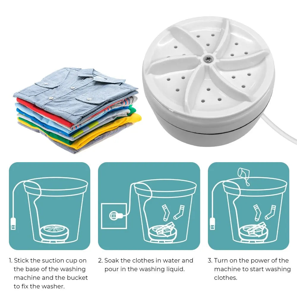 USB Mini Portable Washing Machine