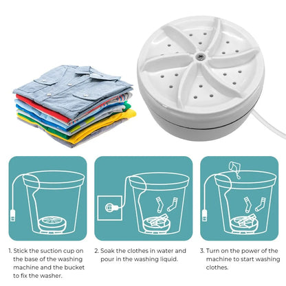 USB Mini Portable Washing Machine