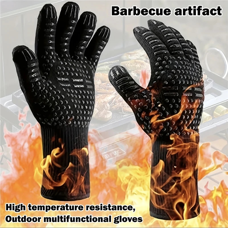 InfernoGuard BBQ Gloves: High-Temp Fireproof Mitts