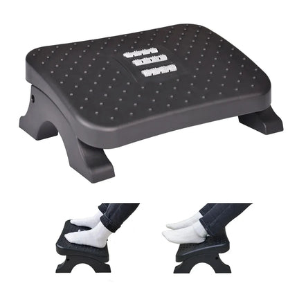 ErgoFoot Rest – Massage Rollers & Pain Relief Footstool