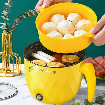 Mini Magic Pot: 1.8L Multifunctional Electric Cooker