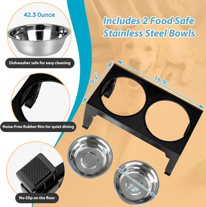 ElevateFeast 3-in-1 Bowl