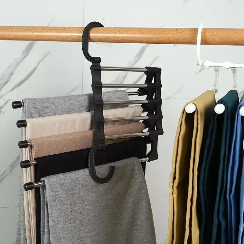 FoldMaster: Space-Saving Pant Hanger