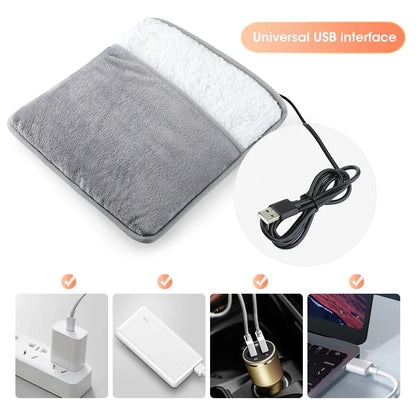 Winter USB Charging Electric Foot Heating Pad