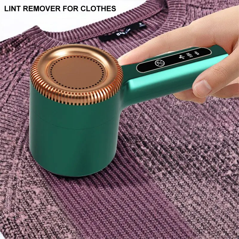 FuzzBuster Pro: Rechargeable Fabric Shaver