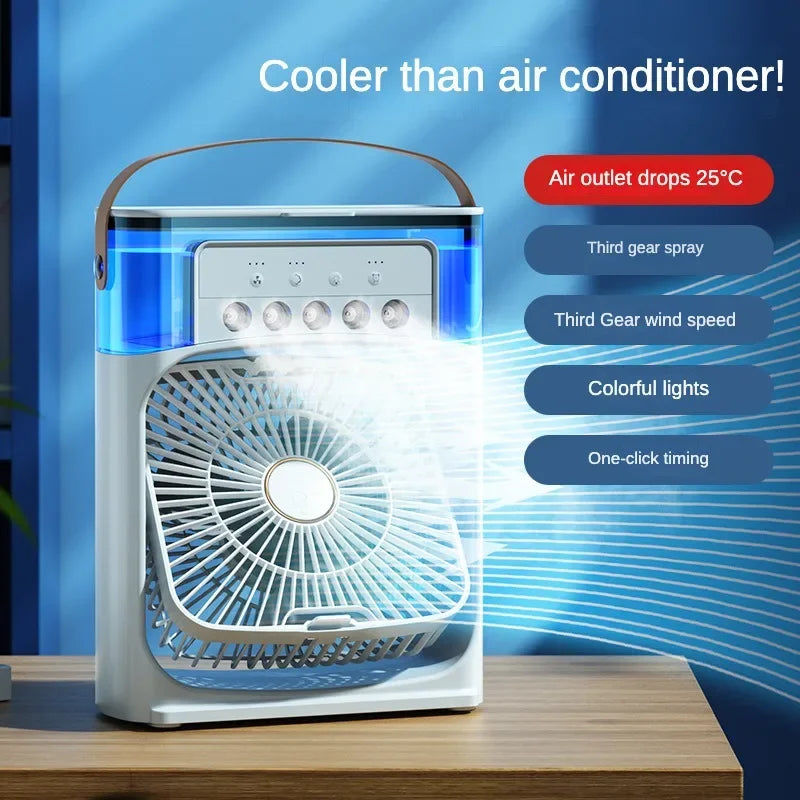 HydroBreeze: Portable 3-Speed Air Cooler