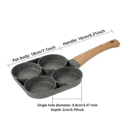 4 Hole Frying Pan Pot