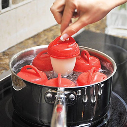 Silicone Egg Cooker Set: Perfect Poaching and Steaming Solution