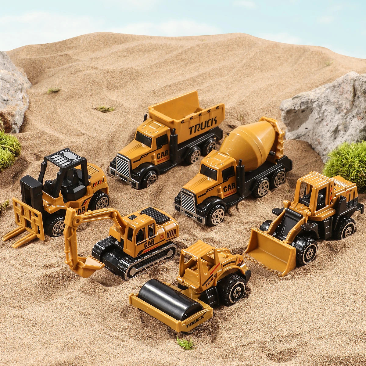 BuildZone™ Mini Trucks Set