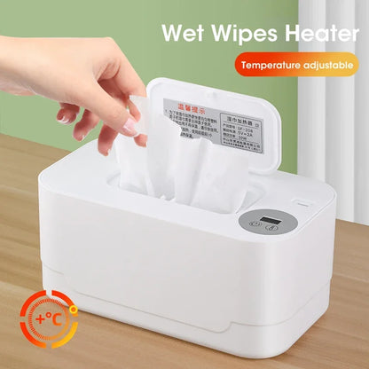 CozyWipes – Portable Baby Wipe Warmer with LED Display