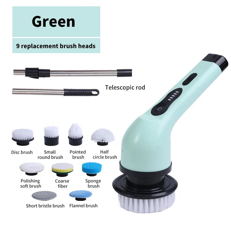 SpinMate 9-in-1 Power Scrubber