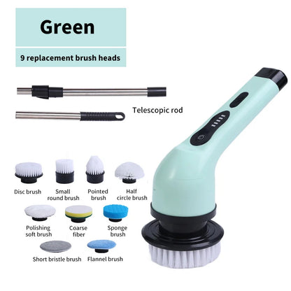 SpinMate 9-in-1 Power Scrubber