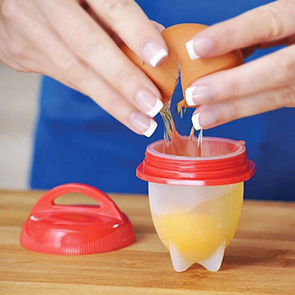 Silicone Egg Cooker Set: Perfect Poaching and Steaming Solution