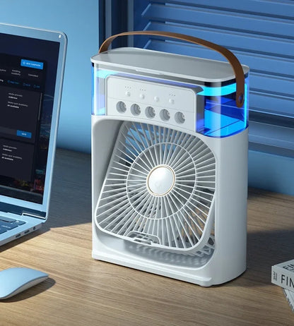 HydroBreeze: Portable 3-Speed Air Cooler