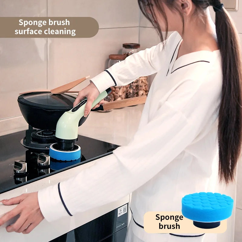 SpinMate 9-in-1 Power Scrubber