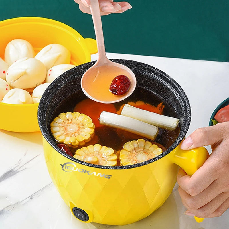 Mini Magic Pot: 1.8L Multifunctional Electric Cooker