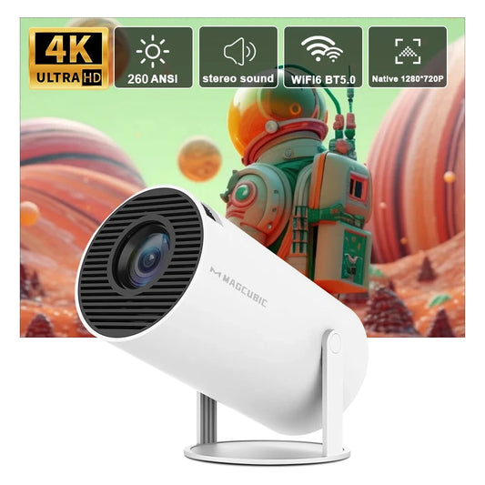 Transpeed Android 11 4K WiFi6 Smart Projector: HY300